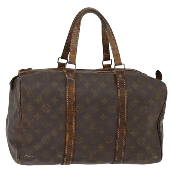 LOUIS VUITTON Monogram Sac Souple 35 Boston Bag M41626 LV Auth bs30426 - Picture 2 of 16